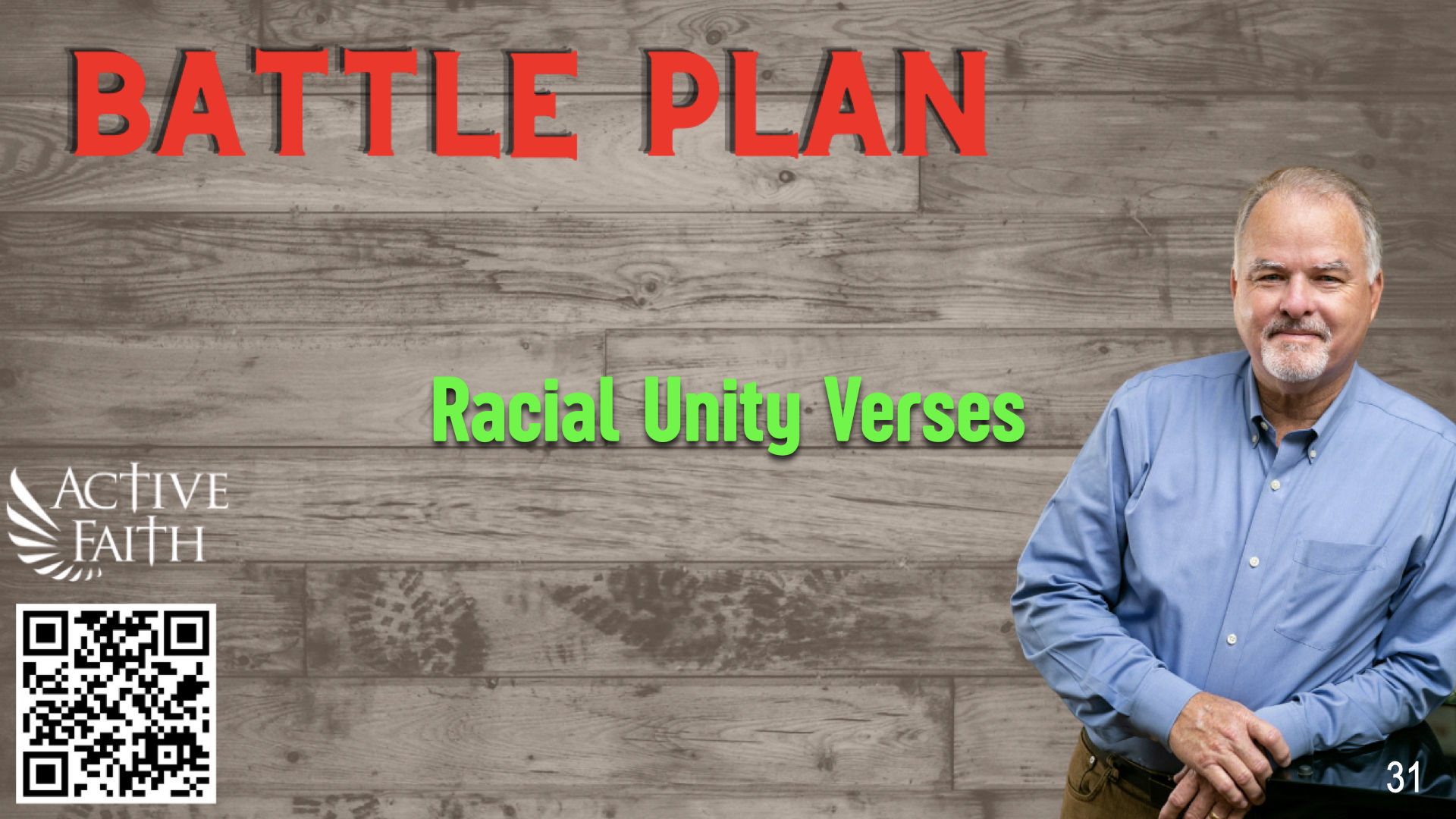 BLP031-Racial Unity Verses - Battleplan