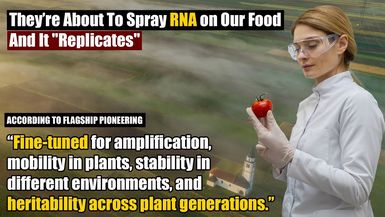 AMT405- Are They Spraying Genetic Control Into Our Food | As a Man Thinketh