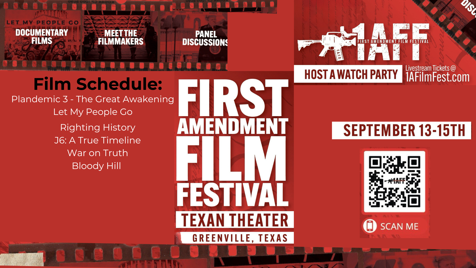 Promo-1A Film Fest - First Amendment Film Festival