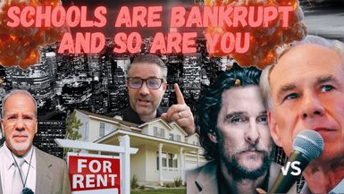 REM183- Something Sinister is Happening in Texas | Greg Abbott and the Property Tax WAR | Real Estate Mindset