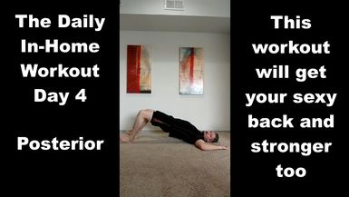 FE10- Day 4: Posterior - The Daily In-Home Workout