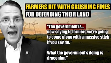 AMT394-FARMERS HIT WITH “Massive Stick” FOR DEFENDING THEIR LAND by “Draconian" Government Officials | As a Man Thinketh
