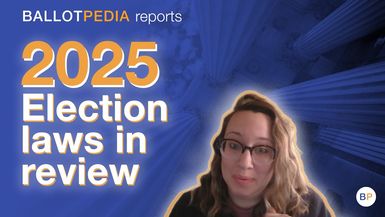 OTB79- Ballotpedia reports: 2025 Election Laws in Review - On The Ballot