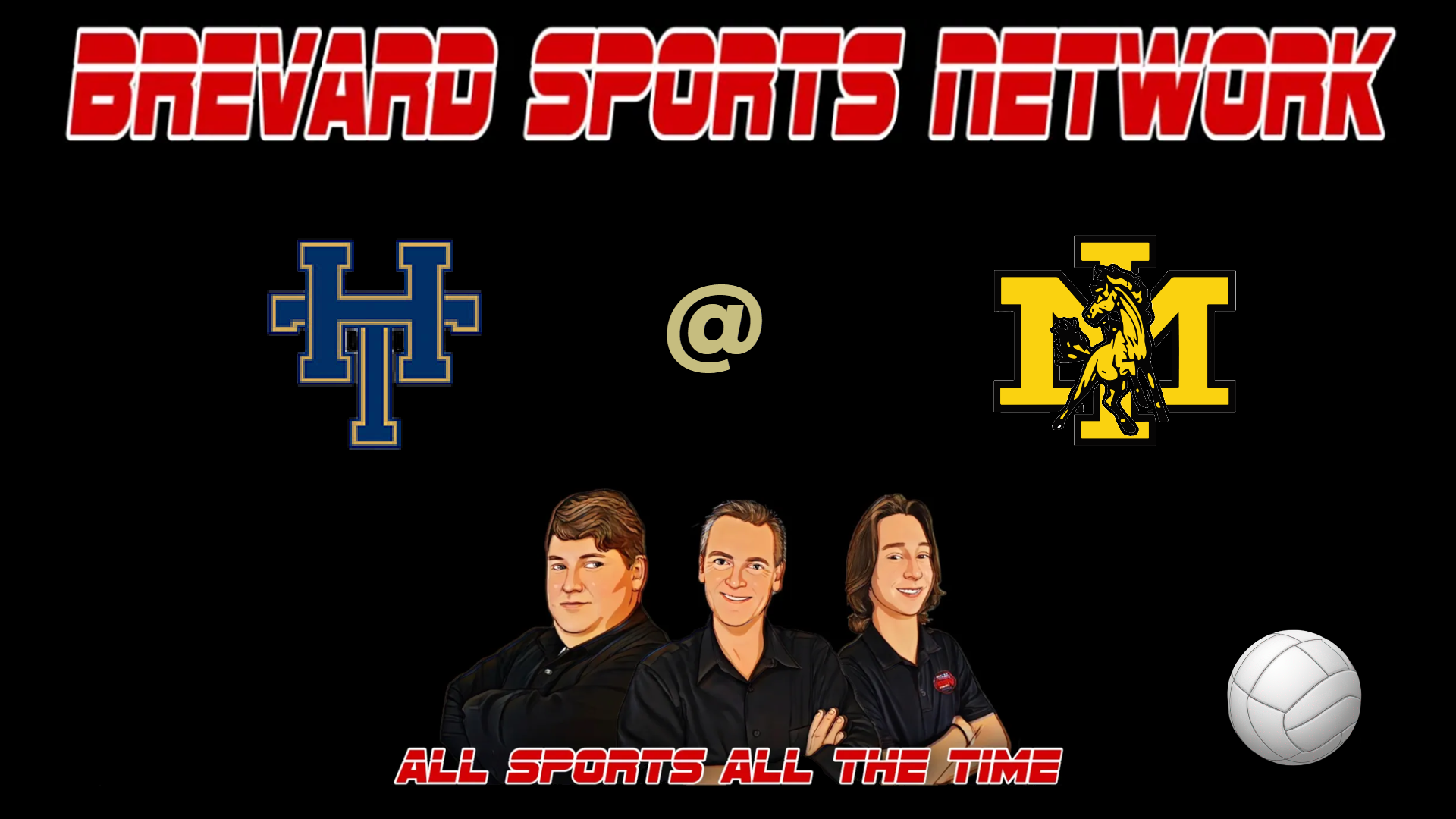 BSN001-Prep Volleyball - Holy Trinity Tigers AT Merritt Island Mustangs - 08282024