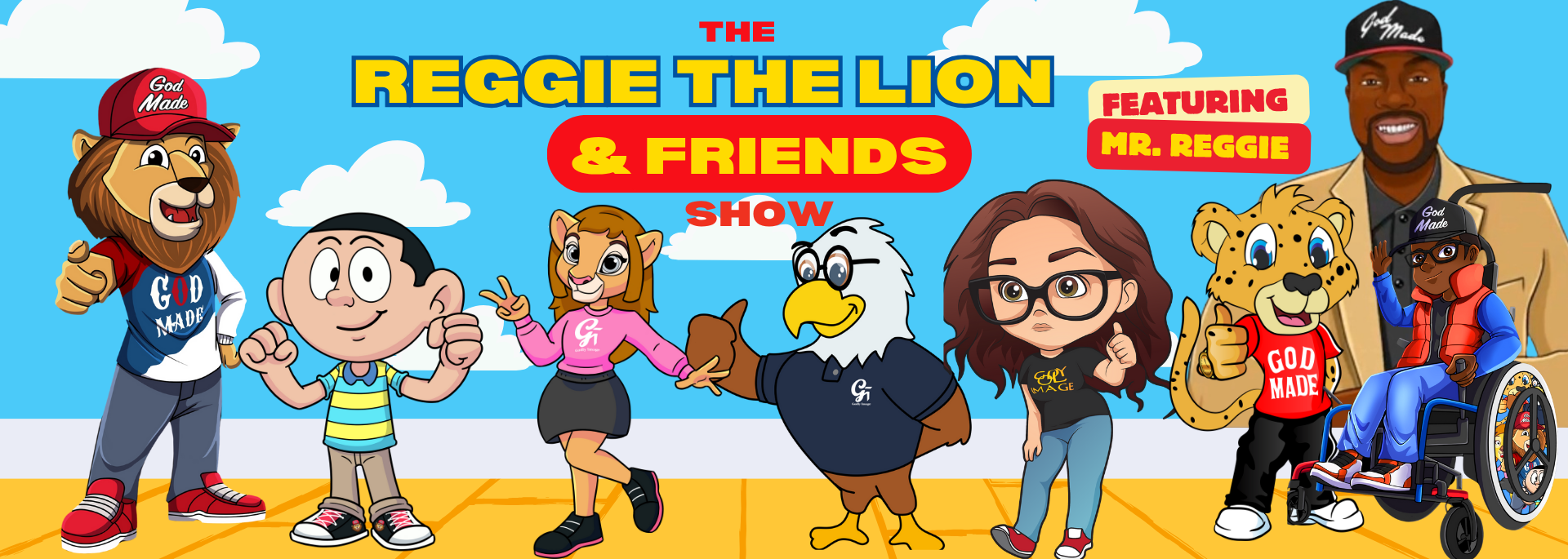 Reggie The Lion And Friends