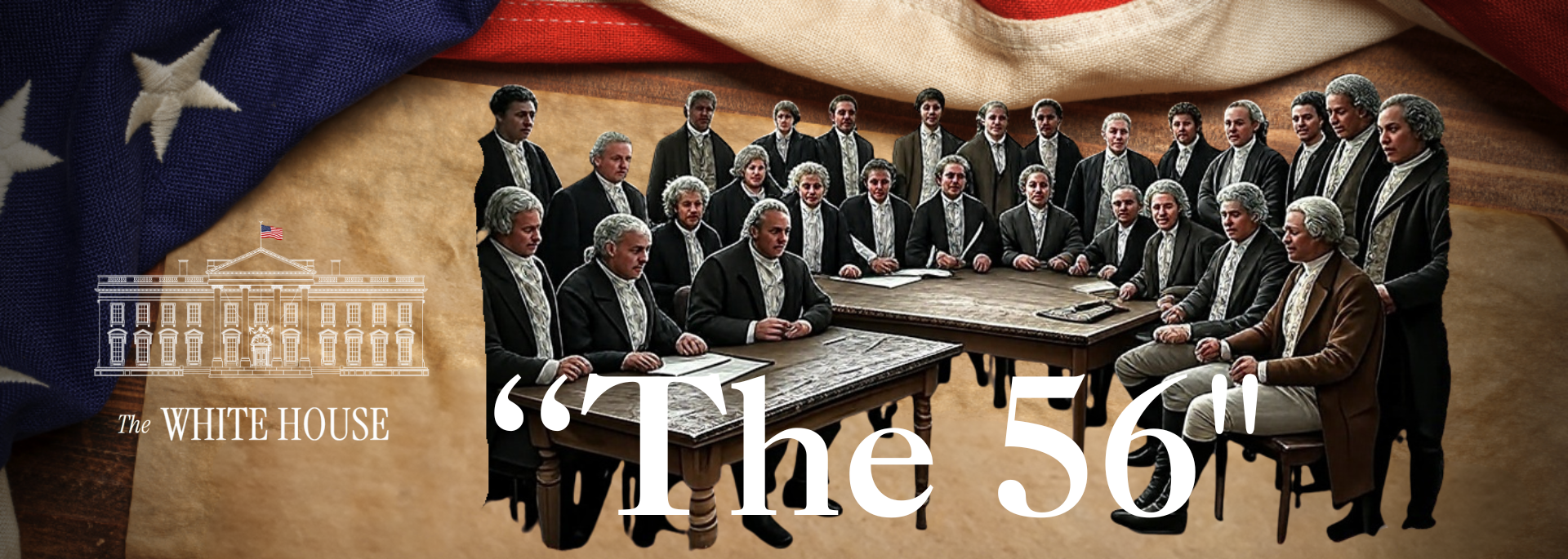 The 56 - Signers of the Declaration