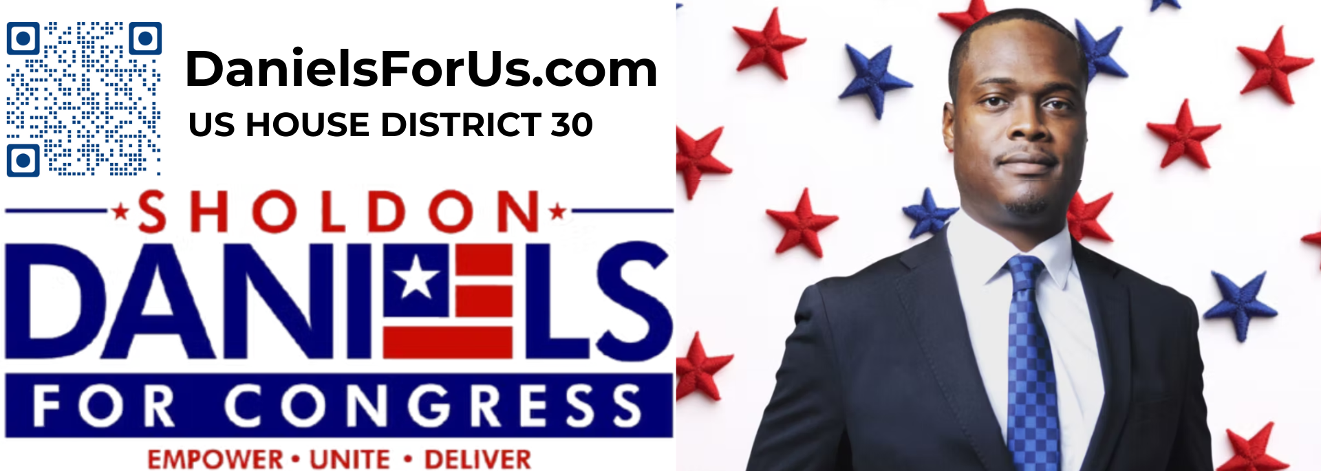 Sholdon Daniels For Congress - US HOUSE DISTRICT 30